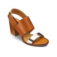 Sole Diva Block Heel Sandals E Fit