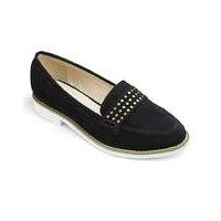 Sole Diva Studded Loafers EEE Fit