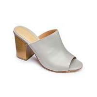 Sole Diva Leather Mule Sandal E Fit