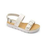 sole diva twin strap sandal eee fit