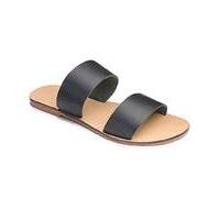 Sole Diva Leather Mules EEE Fit