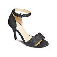 sole diva strappy heeled sandal e fit