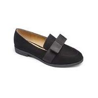 Sole Diva Bow Loafer EEE Fit