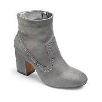 Sole Diva Block Heel Boots E Fit