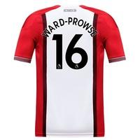 Southampton Home Shirt 2017-18 - Kids with Ward-Prowse 16 printing, N/A