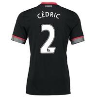 Southampton Away Shirt 2016-17 - Kids Black with Cédric 2 printing, Black