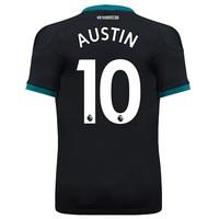 Southampton Away Shirt 2017-18 - Kids with Austin 10 printing, N/A