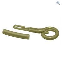 Solar Absailer Back Lead Clips, Green x 5 - Colour: Green