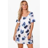 Sophie Floral Shift Dress - multi