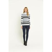 South Skinny Ribbed Stripe Jumper