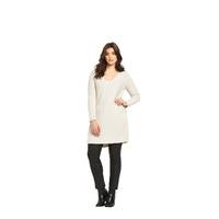 so fabulous rib split side tunic jumper