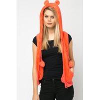 Soft Fleece Animal Ear Gilet