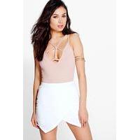 Solid Colour Skort - ivory