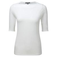 soft jersey slash neck top white 14