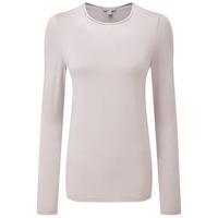 soft jersey crew neck top pearl grey 20