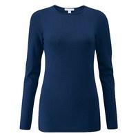 Soft Jersey Crew Neck Top (French Navy / 18)