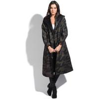 sophyline coat vera womens trench coat in green