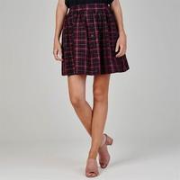 soulcal luxe check skirt