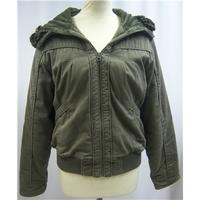 south size 16 light olive green jacket