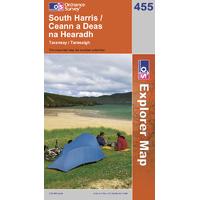 south harris os explorer active map sheet number 455