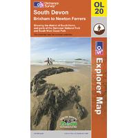 South Devon - OS Explorer Map Sheet Number OL20