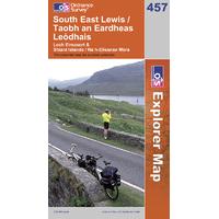 south east lewis os explorer active map sheet number 457