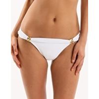 solid white bia tube pant white