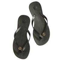 Solid Black Flip Flop - Black