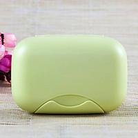Soap Dish for Travel Storage Toiletries Plastic-Rose Green Blue