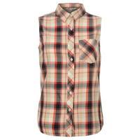 SoulCal Sleeveless Check Shirt Ladies