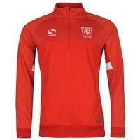 Sondico FC Twente Quarter Zip Sweatshirt Mens