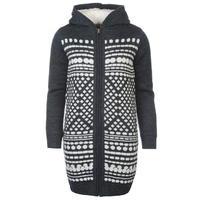 SoulCal Lined Knit Hoody Ladies