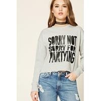 sorry not sorry sweatshirt