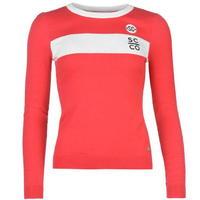 soulcal badge knit jumper ladies