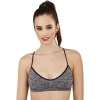 South Beach Ladies Eclipse Fitness Sports Cropped Top women\'s Mix & match swimwear in grey