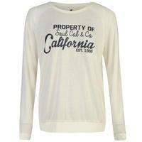 SoulCal Soft Crew Jumper Ladies