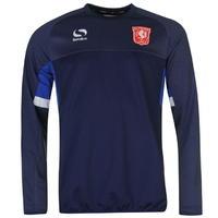 sondico fc twente long sleeve marl sweatshirt mens