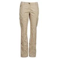 soliver vero womens cropped trousers in beige