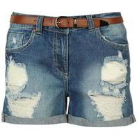 SoulCal Belted Shorts Ladies