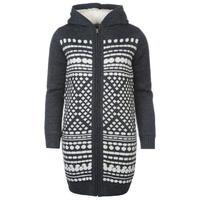 soulcal lined knit hoody ladies