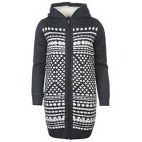 soulcal lined knit hoody ladies