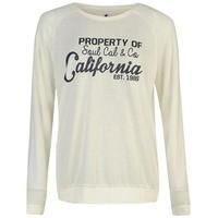 SoulCal Soft Crew Jumper Ladies