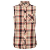 SoulCal Sleeveless Check Shirt Ladies