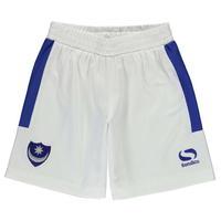 sondico portsmouth home football shorts junior boys