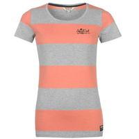 SoulCal Yarn Dye Stripe T Shirt Ladies