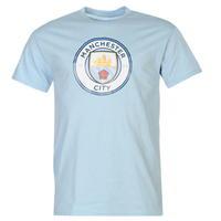 Source Lab Manchester City Crest T Shirt Mens