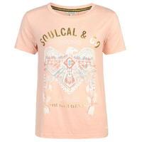SoulCal StepHem T Shirt Ladies