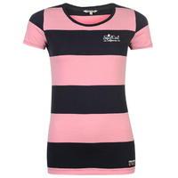 SoulCal Yarn Dye Stripe T Shirt Ladies