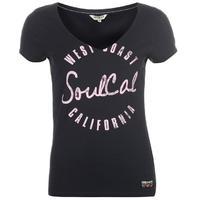 SoulCal Fashion Logo T Shirt Ladies