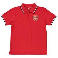 Source Lab Arsenal Football Club Polo Shirt Junior Boys